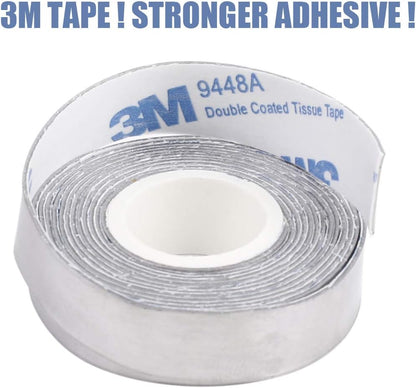 2 Grams Per Inch High Density Golf Lead Tape 1/2'' x 100'' and 1/2'' x 60'' Available 0.025 Inch Thickness for Tennis and Fishing