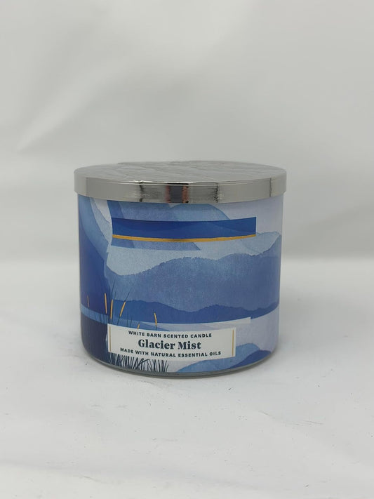 Glacier Mist 3-Wick Candle 14.5 oz / 411 g [Made with Natural Essential Oil]